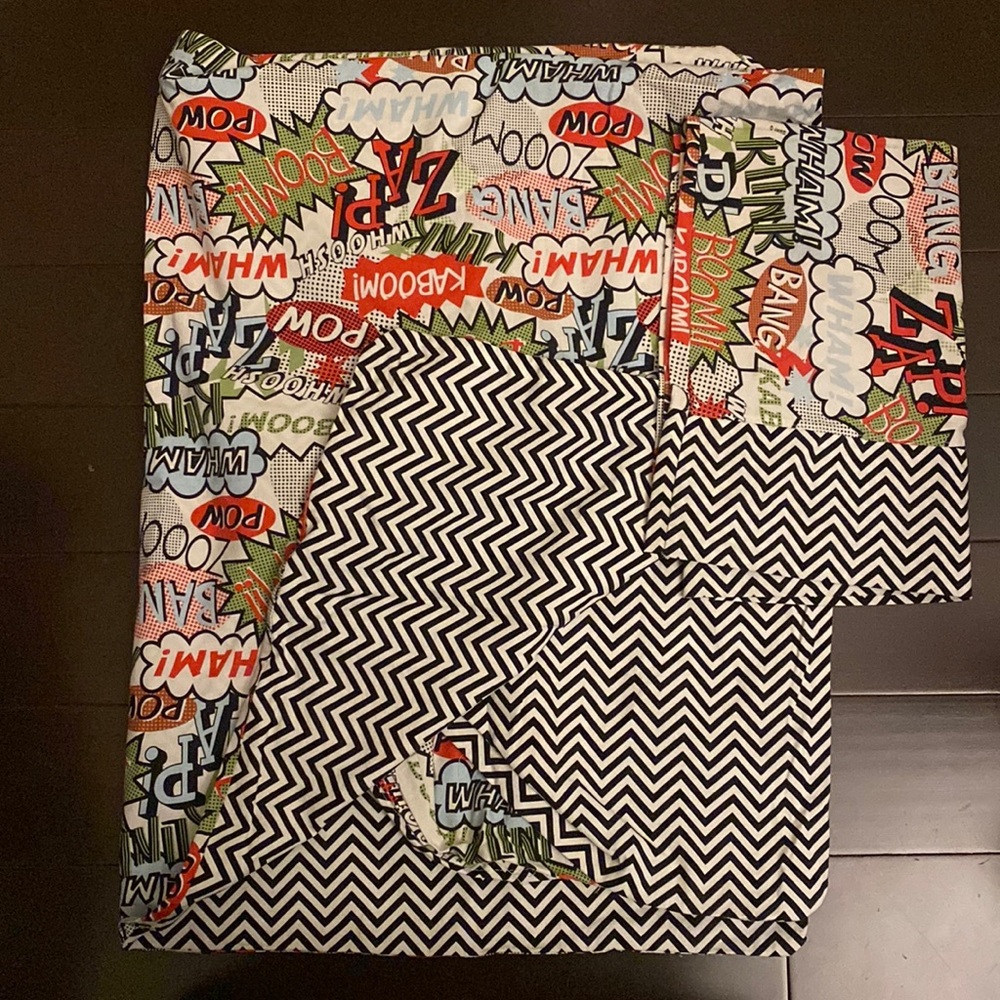 Toddler bed boys duvet cover and toddler pillow case